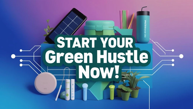 Start your sustainable side hustle CTA graphic